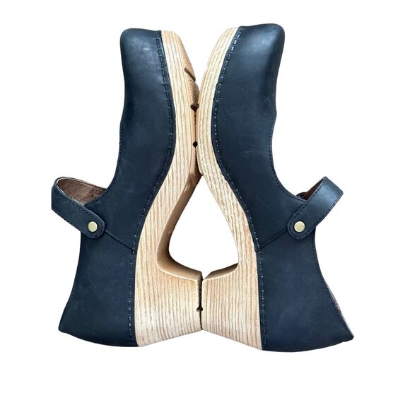 Dansko Like New Black Missy Mary Jane Clog 39. 8 1/2 - Picture 7 of 11